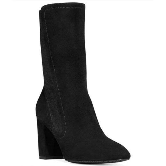 Stuart Weitzman Women's Boots Suede FIFER 80 Size 8.5 - Picture 3 of 16